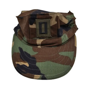U.S. Army USGI Combat Cap in woodland camouflage pattern Patrol Cap